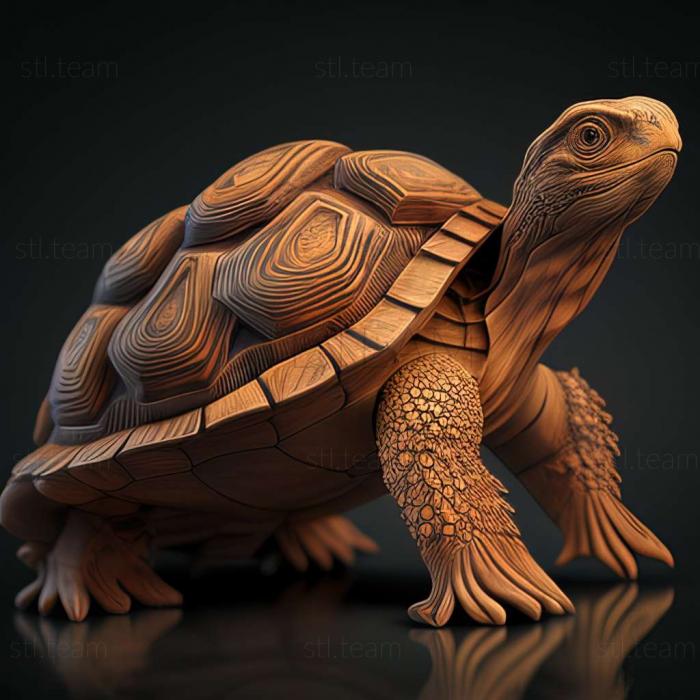 3D модель Centrochelys бурчарди (STL)